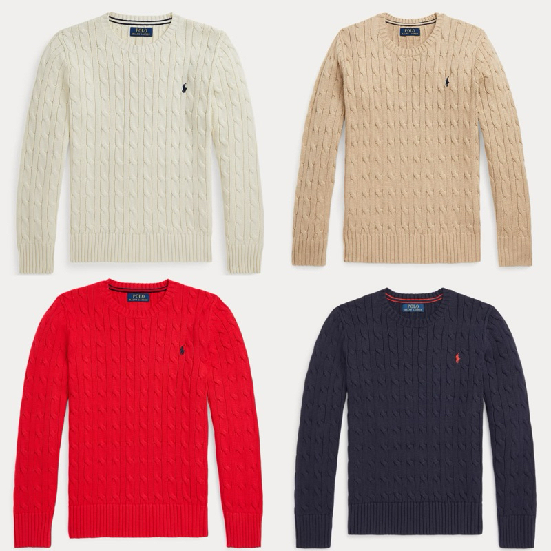 《基本款~毛衣》Polo Ralph Lauren小馬毛衣 polo麻花毛衣 polo毛衣 polo針織衫 圓領毛衣:圖片 3