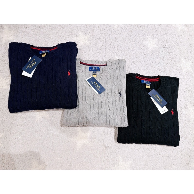 《基本款~毛衣》Polo Ralph Lauren小馬毛衣 polo麻花毛衣 polo毛衣 polo針織衫 圓領毛衣:圖片 4