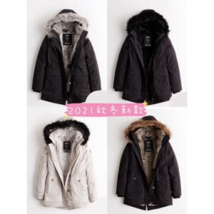 《新款上市》Hollister CO外套 HCO風衣外套 長版外套 厚毛外套 海鷗 大衣