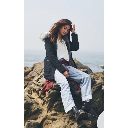 《新款上市》Hollister CO外套 HCO風衣外套 長版外套 厚毛外套 海鷗 大衣:圖片 4