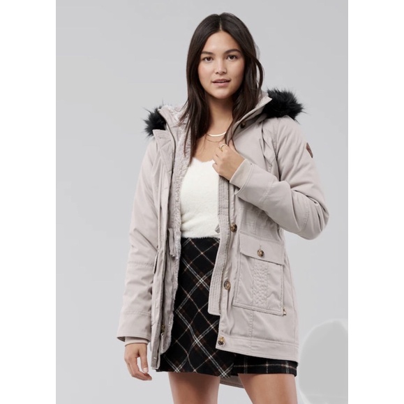 《新款上市》Hollister CO外套 HCO風衣外套 長版外套 厚毛外套 海鷗 大衣:圖片 5