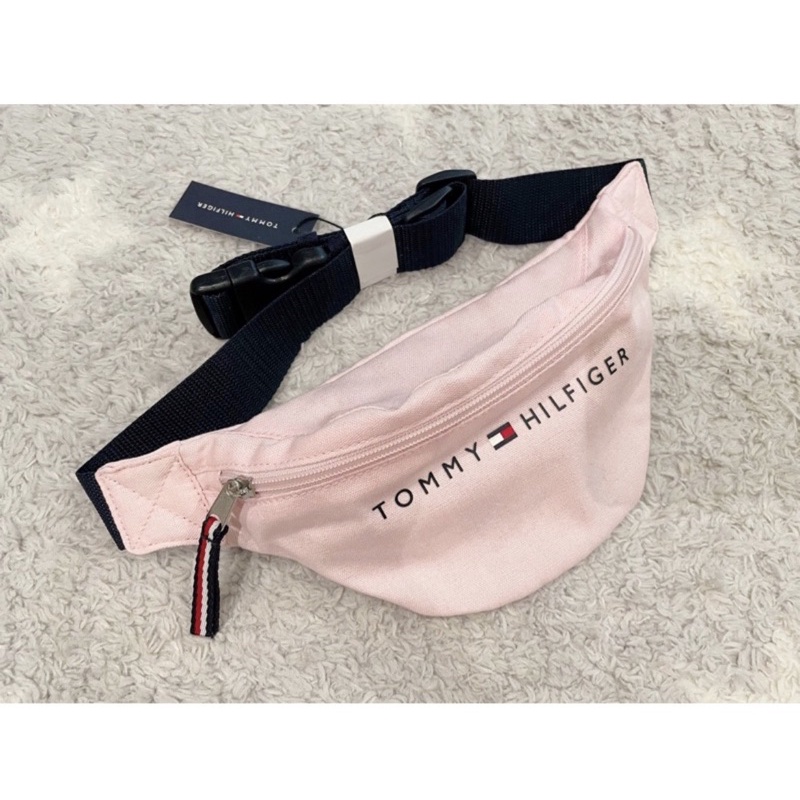 《內有多款》美國🇺🇸直寄~Tommy Hilfiger 帆布 皮質 條紋 字母logo腰包 手拿包 斜背包:圖片 3