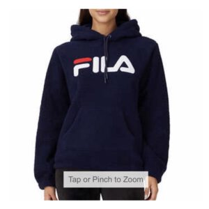 《帽T》美國🇺🇸直寄～FILA泰迪熊毛毛帽t 刷毛帽t 羔羊毛 情侶裝