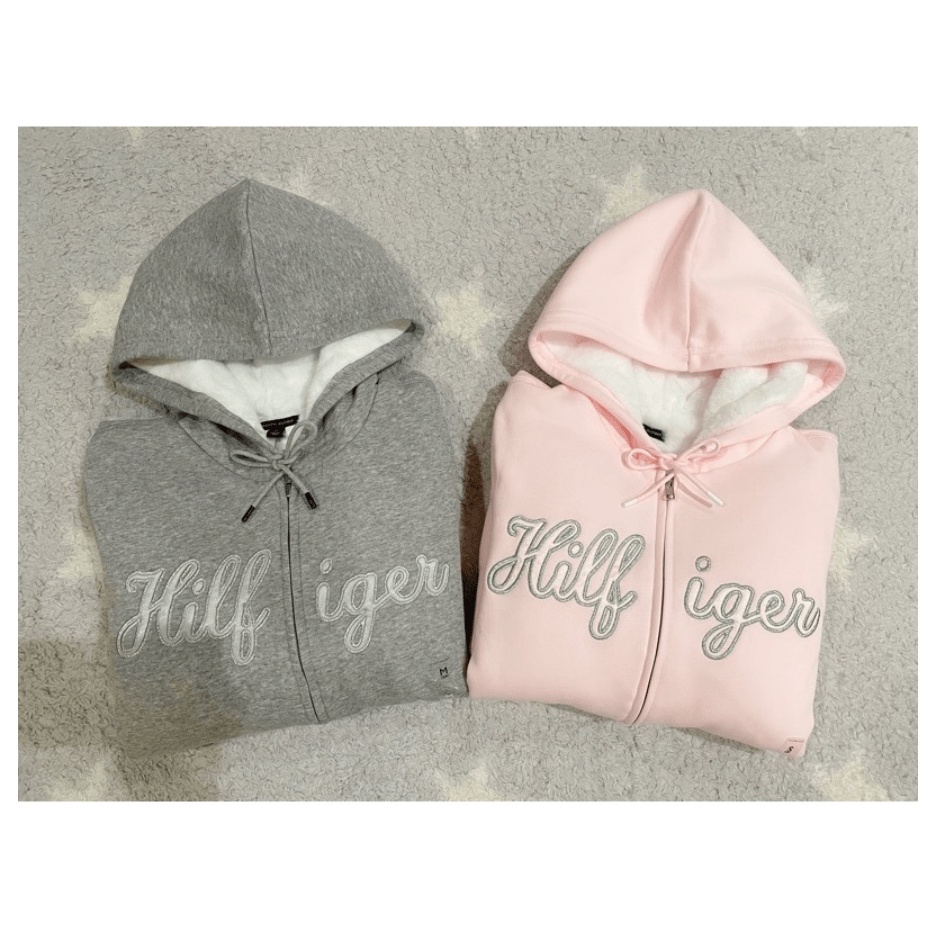 《最後一件深藍XS~刷厚毛外套》美國🇺🇸直寄~Tommy Hilfiger刷毛連帽外套 羔羊毛 厚外套 刷毛 鋪棉 重磅