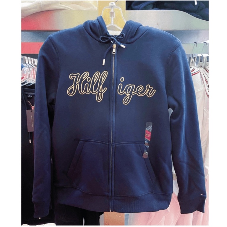 《最後一件深藍XS~刷厚毛外套》美國🇺🇸直寄~Tommy Hilfiger刷毛連帽外套 羔羊毛 厚外套 刷毛 鋪棉 重磅:圖片 2