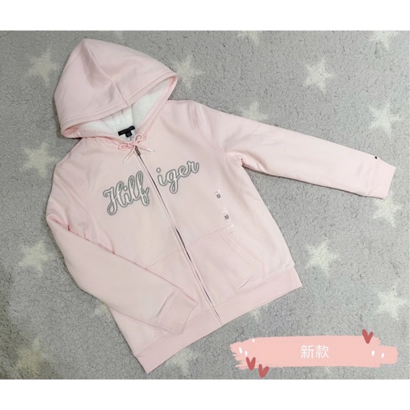 《最後一件深藍XS~刷厚毛外套》美國🇺🇸直寄~Tommy Hilfiger刷毛連帽外套 羔羊毛 厚外套 刷毛 鋪棉 重磅:圖片 5