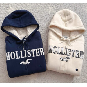 《現貨～羔羊毛外套》美國🇺🇸直寄～Hollister CO羔羊毛外套 刷毛外套 連帽外套 運動外套HCO 海鷗