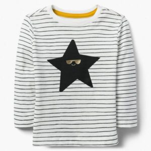 美國🇺🇸直寄～全新GYMBOREE 健寶園 美國童裝 條紋星星長T