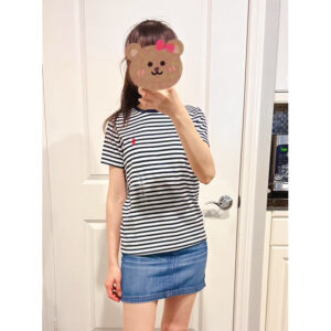 《特價短t～現貨+預購》美國🇺🇸直寄～Polo Ralph Lauren條紋短t 棉t 短袖上衣 女大人