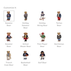 《客製化》美國🇺🇸直寄～Polo Ralph Lauren熊客製化商品 針織外套 針織衫 棉外套 polo熊 禮物 限量