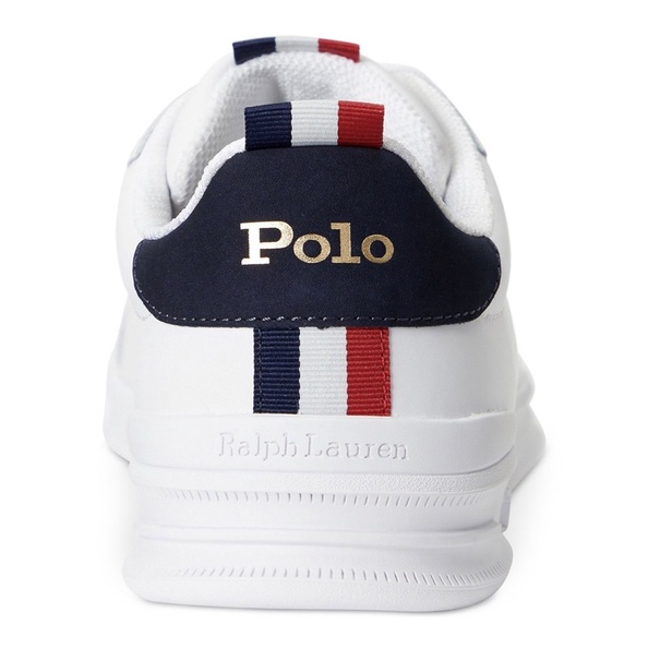 《斷貨款現貨+預購~27/28男鞋》美國🇺🇸直寄~Polo Ralph Lauren小白鞋 休閒鞋 平底鞋 男鞋 真皮:圖片 3