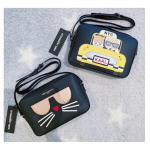 《新款相機包》美國🇺🇸直寄～Karl Lagerfeld 老佛爺相機包 貓咪老佛爺 卡爾相機包 側背包 斜背包