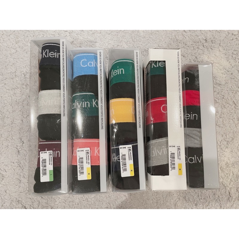 《現貨+預購~內褲》美國🇺🇸直寄~Calvin Klein男生四角內褲 貼身內褲 短版 正品 親膚 禮物:圖片 2