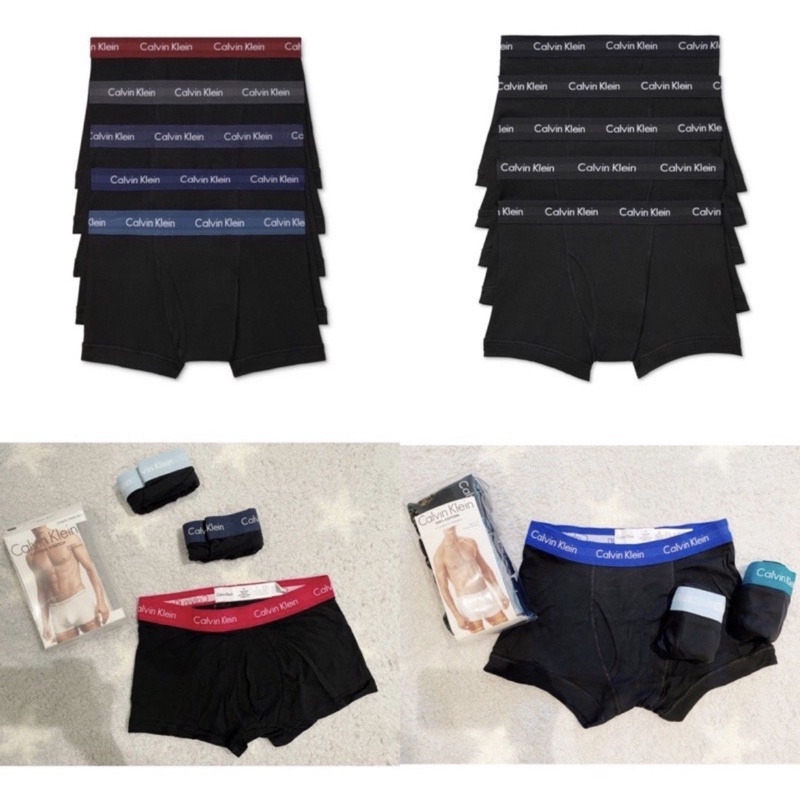 《現貨+預購~內褲》美國🇺🇸直寄~Calvin Klein男生四角內褲 貼身內褲 短版 正品 親膚 禮物:圖片 3