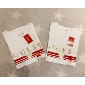 春夏新款~女版Guess 倒三角 洛杉磯限定款短T