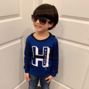 美國直寄～全新Tommy Hilfiger小童 小朋友 兒童 藍色長袖T恤