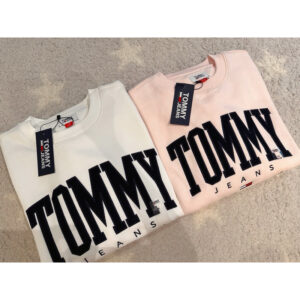 《秋冬新款》美國🇺🇸直寄～Tommy Hilfiger刷毛大學T 刷毛上衣 鋪棉上衣 刷毛帽t oversize 圓領t