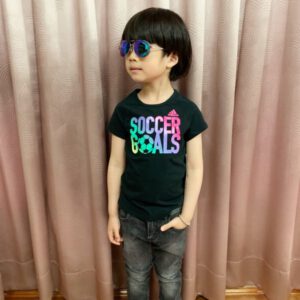 現貨在台~全新美國帶回adidas 愛迪達 小童 小朋友黑色T恤