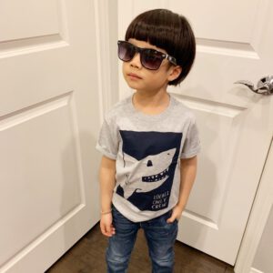 《小童短t》~美國🇺🇸直寄～Gymboree 鯊魚短t 小朋友上衣 特價短t