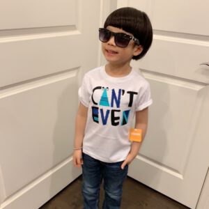 《小童短t》~美國🇺🇸帶回 Gymboree 可愛字母短T 小朋友上衣 特價短t