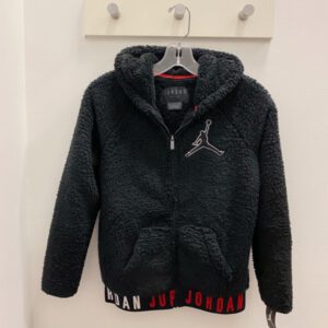 《泰迪熊毛外套》美國🇺🇸直寄~保證正品 AIR JORDAN泰迪熊毛黑色外套 禮物 代購