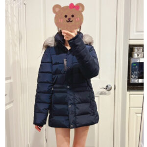 《斷貨款～現貨~深藍色M》美國🇺🇸直寄～Tommy Hilfiger羽毛外套 風衣外套 連帽外套 防風防水 羽絨外套