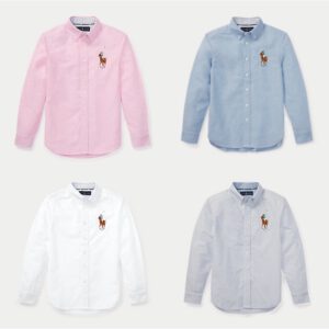 《現貨+預購～襯衫》美國🇺🇸直寄～Polo Ralph Lauren大馬襯衫 polo襯衫 polo彩色馬 有領