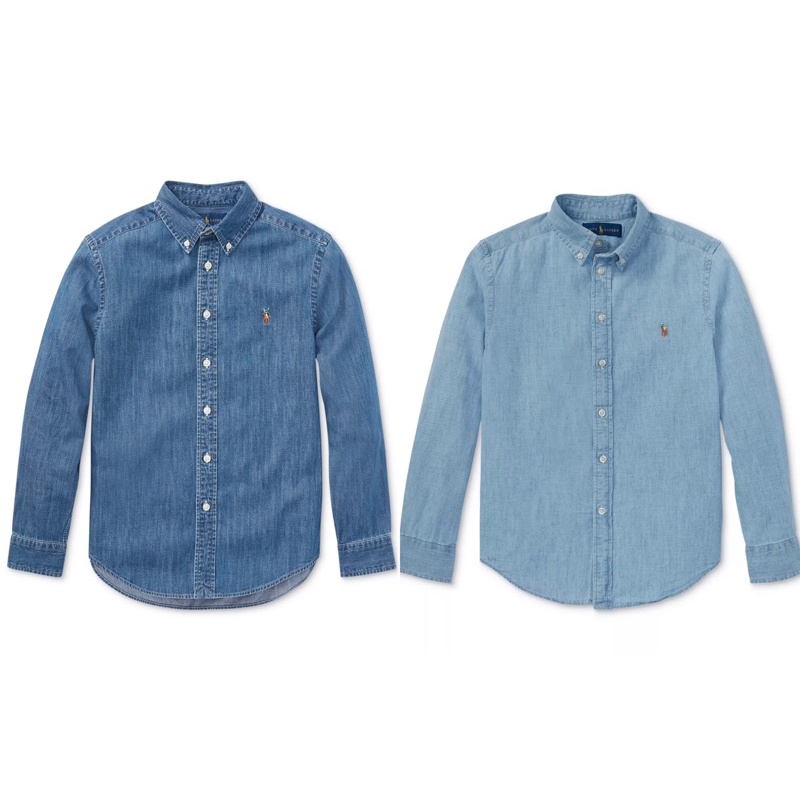 《現貨+預購~襯衫》美國🇺🇸直寄~Polo Ralph Lauren小馬襯衫 彩色馬 牛仔襯衫 長袖襯衫 正品 禮物