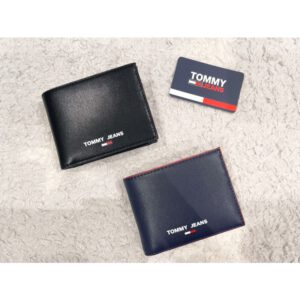 《短夾》美國🇺🇸直寄~Tommy Hilfiger短夾 零錢袋皮夾 摺疊夾 男用皮夾 皮質 禮物 正品