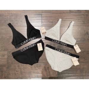 《內衣》美國🇺🇸直寄～Calvin Klein無襯墊內衣 無鋼圈 三角內衣 水滴罩杯 內衣褲組 成套內衣褲 ck內衣褲