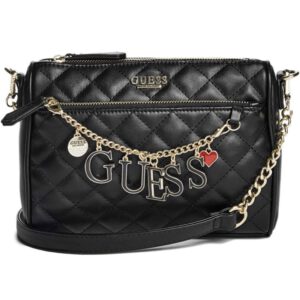 美國🇺🇸直寄~Guess小香風側背包 黑/粉