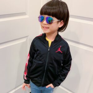 超值特賣👍美國🇺🇸直寄~Jordan 小朋友 小童 黑色運動外套 薄外套