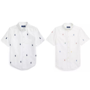 《現+預～襯衫》美國🇺🇸直寄～Polo Ralph Lauren襯衫 polo襯衫 短袖襯衫 小馬 彩色馬上衣 短袖