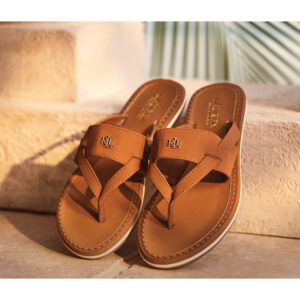 《咖啡10現貨+預購~斷貨款》美國🇺🇸直寄~Polo Ralph Lauren女生拖鞋 涼鞋 夾腳拖 平底鞋