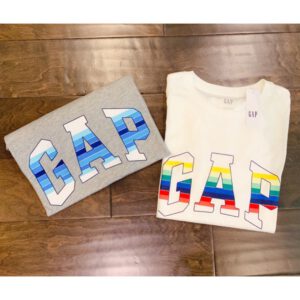 美國🇺🇸直寄~Gap春夏新款 彩色logo短T 情侶裝 棉T