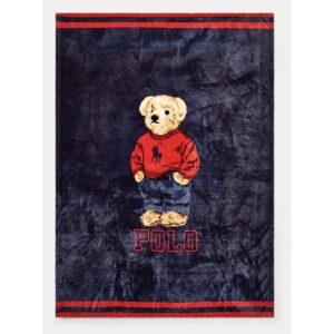 《毛毯》美國🇺🇸直寄～Polo Ralph Lauren熊毛毯 polo熊毛毯 毯子 聖誕禮物 限量