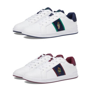 《新款上市》美國🇺🇸直寄～Polo Ralph Lauren熊小白鞋 polo熊 平底鞋 休閒鞋 限量 禮物