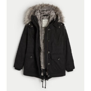 《斷貨特價款～XL》美國🇺🇸直寄～Hollister CO. HCO風衣外套 防風外套 鋪棉外套 夾克 長版 大衣