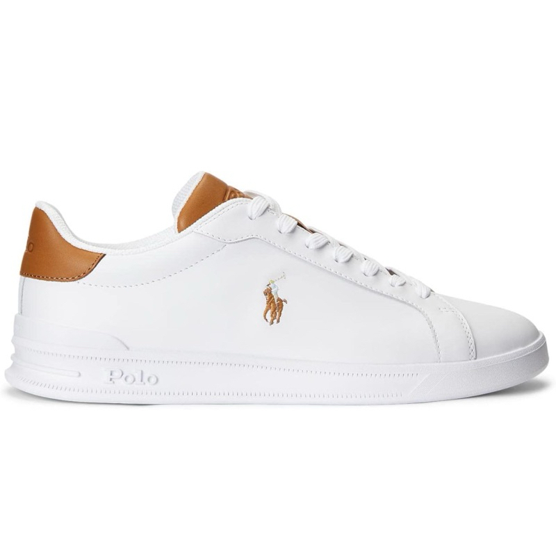 《斷貨款~小白鞋》美國🇺🇸直寄~~Polo Ralph Lauren小白鞋 polo男生小白鞋 平底鞋 休閒鞋 彩色馬:圖片 4