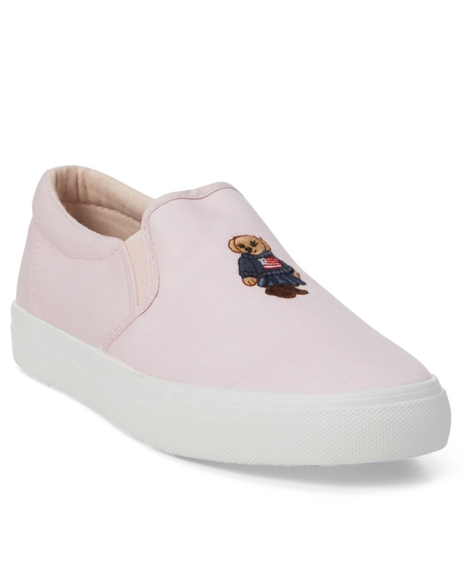 《甜甜價,只有3雙》美國🇺🇸直寄~Polo Ralph Lauren粉色熊熊鞋 polo熊鞋 熊熊鞋 懶人鞋:圖片 5