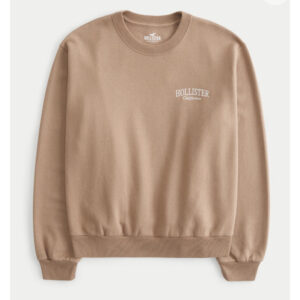 《特價款～只有一件M》美國🇺🇸直寄～Hollister HCO.刷毛大學t 衛衣 刷毛圓領t