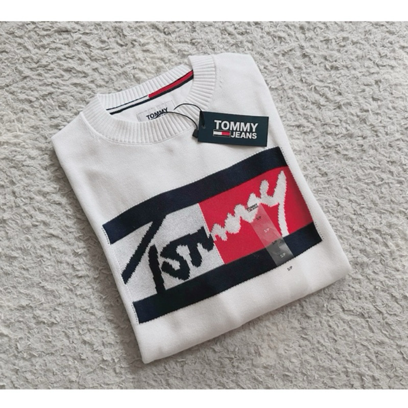 《特價款~毛衣》美國🇺🇸直寄~Tommy Hilfiger毛衣 針織衫 針織上衣 圓領毛衣 基本款毛衣 薄款毛衣:圖片 5