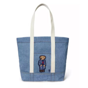 《限量～現貨》美國🇺🇸直寄～Polo Ralph Lauren側背包 polo熊帆布包 polo熊側背包 polo托特包