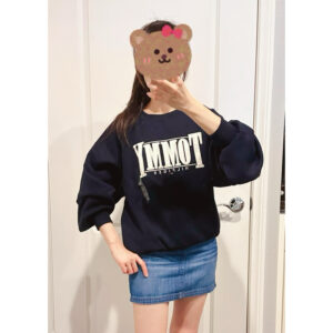 《現貨～大學t》美國🇺🇸直寄～Tommy Hilfiger刷毛大學t 刷毛上衣 圓領t 衛衣