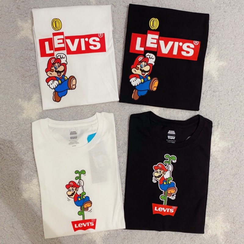 《限量聯名款》美國🇺🇸直寄~Levi’s 超級瑪利 瑪利歐 限量聯名款短t 代購 禮物:圖片 2