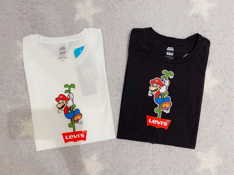 《限量聯名款》美國🇺🇸直寄~Levi’s 超級瑪利 瑪利歐 限量聯名款短t 代購 禮物:圖片 4