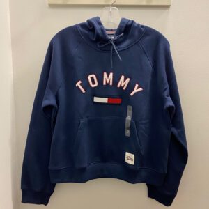 《刷毛帽t》Tommy Hilfiger 刷毛帽t 大學t oversize 代購 禮物