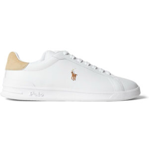 《男鞋》美國🇺🇸直寄～Polo Ralph Lauren男生小白鞋 polo彩色馬小白鞋 polo小馬小白鞋