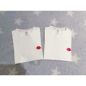 《短t》美國🇺🇸直寄～Calvin Klein嘴唇短t 素t 情侶裝 禮物 ck短t t恤