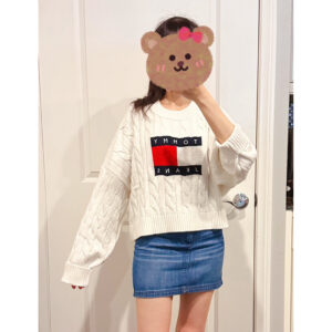 《零碼特價～XL》美國🇺🇸直寄～Tommy Hilfiger麻花毛衣 tommy針織毛衣 Tommy厚款毛衣 圓領毛衣